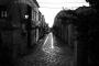 (c) Copyright Raphael Kessler 2012 - Italy - Sicily - Erice man walking the dog