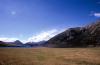 (c) Copyright Raphael Kessler 2011 - New Zealand - Field and mountains