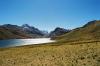 (c) Copyright - Raphael Kessler 2011 - Peru - Huaraz - Cordillera snowcapped mountains and lake
