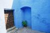 (c) Copyright - Raphael Kessler 2011 - Peru - Arequipa - Santa Catalina Convent - Blue door