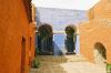 (c) Copyright - Raphael Kessler 2011 - Peru - Arequipa - Santa Catalina Convent - Orange and blue