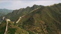 © Copyright - Raphael Kessler 2011 - China - Huang Hua - Eastern end of the Great Wall of China running over the mountains