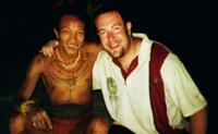 © Copyright - Raphael Kessler 2011 - Indonesia - Aman Lao Lao, Mentawai Shaman and me
