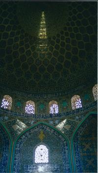 © Copyright - Raphael Kessler 2014 - Iran - Esfahan - Blue Mosque interior