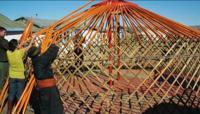© Copyright - Raphael Kessler 2011 - Mongolia - Building a ger