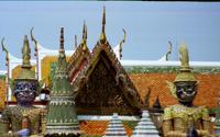 © Copyright - Raphael Kessler 2011 - Thailand - Wat Phra Kaew - Demon guards