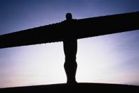 © Copyright Raphael Kessler - Britain - Angel Of The North Silhouette