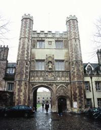 © Copyright Raphael Kessler - Britain - Cambridge College Entrance