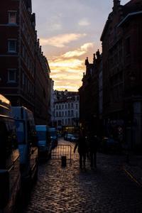 © Copyright - Raphael Kessler 2014 - Belgium - Brussels - Twilight street
