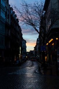 © Copyright - Raphael Kessler 2014 - Belgium - Brussels - Twilight street
