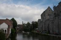 © Copyright - Raphael Kessler 2011 - Belgium - Ghent - Canal with Castle of the Counts