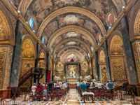 © Copyright Raphael Kessler 2026 – Malta – Valletta – Cathedral interior