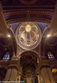 © Copyright Raphael Kessler 2026 – Malta – Valletta – Church dome