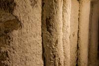 © Copyright - Raphael Kessler 2013 - Poland - Wieliczka - Moisture and salt on the wood creates pretty crystals