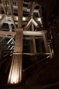© Copyright - Raphael Kessler 2013 - Poland - Wieliczka - Wooden supports