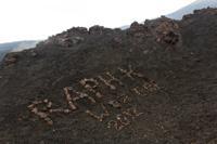 © Copyright Raphael Kessler 2012 - Italy - Sicily - Etna - Leaving my mark