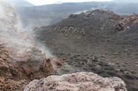 © Copyright Raphael Kessler 2012 - Italy - Sicily - Etna - Leaving my mark