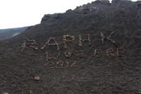 © Copyright Raphael Kessler 2012 - Italy - Sicily - Etna - Leaving my mark