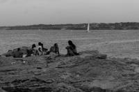 © Copyright Raphael Kessler 2012 - Italy - Sicily - Ortygia - Swimming rock