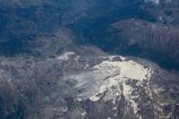 © Copyright Raphael Kessler 2012 - Italy - Sicily - Mountains with glacier from the air