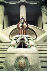 © Copyright Raphael Kessler - Spain - Park Guell Sculpture Me