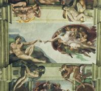 © Copyright - Raphael Kessler 2011 - Vatican Sistine Chapel Creation of Man