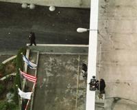 © Copyright - Raphael Kessler 2011 - Israel - Police sniper in hotel