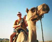 © Copyright - Raphael Kessler 2011 - Israel - Me on a camel with an M-16