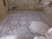 © Copyright - Raphael Kessler 2011 - Israel - Masada - Mosaic floor
