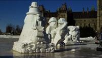© Copyright - Raphael Kessler 2011 - Canada - Winterlude Ottawa - Snow sculptures