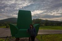 © Copyright - Raphael Kessler 2013 - USA - Copake - Big chair & Melanie