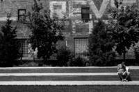 © Copyright - Raphael Kessler 2013 - USA - New York - Man & Graffiti