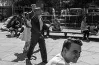 © Copyright - Raphael Kessler 2013 - USA - New York - Columbus Circle dancers