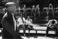 © Copyright - Raphael Kessler 2013 - USA - New York - Columbus Circle stroller