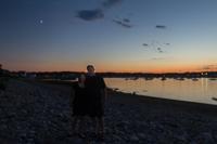 © Copyright - Raphael Kessler 2013 - USA - Scituate - Sunset and us