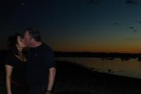 © Copyright - Raphael Kessler 2013 - USA - Scituate - Sunset on beach with us