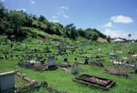 © Copyright - Raphael Kessler 2011 - Fiji - Viti Levu - Pretty cemetary view