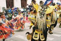 © Copyright - Raphael Kessler 2011 - Bolivia - Oruro Carnaval - Beardy mask
