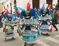 © Copyright - Raphael Kessler 2011 - Bolivia - Oruro Carnaval - Black mask