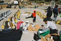© Copyright - Raphael Kessler 2011 - Bolivia - Making costumes for the Oruro carnaval