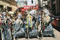 © Copyright - Raphael Kessler 2011 - Bolivia - Oruro Carnaval - Dancing grey beard