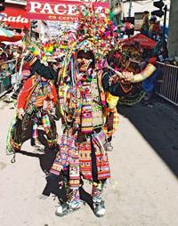 © Copyright - Raphael Kessler 2011 - Bolivia - Oruro Carnaval - Horn blower