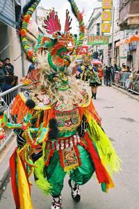 © Copyright - Raphael Kessler 2011 - Bolivia - Oruro Carnaval - Horn head