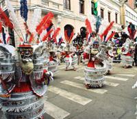 © Copyright - Raphael Kessler 2011 - Bolivia - Oruro Carnaval - Silver masks