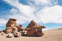 © Copyright - Raphael Kessler 2011 - Bolivia - Desert split rocks