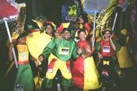 © Copyright Raphael Kessler 2011 - Brazil - Salvador Carnaval - Colourful group