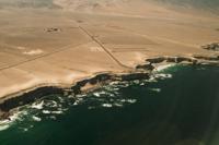 © Copyright - Raphael Kessler 2011 - Chile - Desert - From the air - Shore line