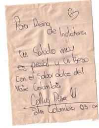 © Copyright Raphael Kessler 2011 - Cali - Cathy's note to the queen