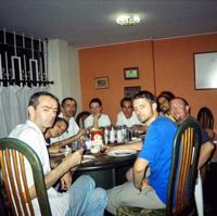 © Copyright Raphael Kessler 2011 - Cali - Christmas dinner with Marcella and Renaud