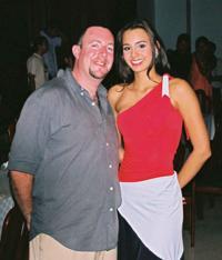 © Copyright Raphael Kessler 2011 - Cali - Me and Cathy Daza - Miss Colombia